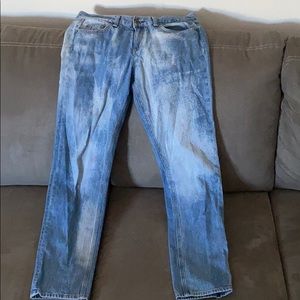 Rag & Bone Acid Washed Boyfriend Jean